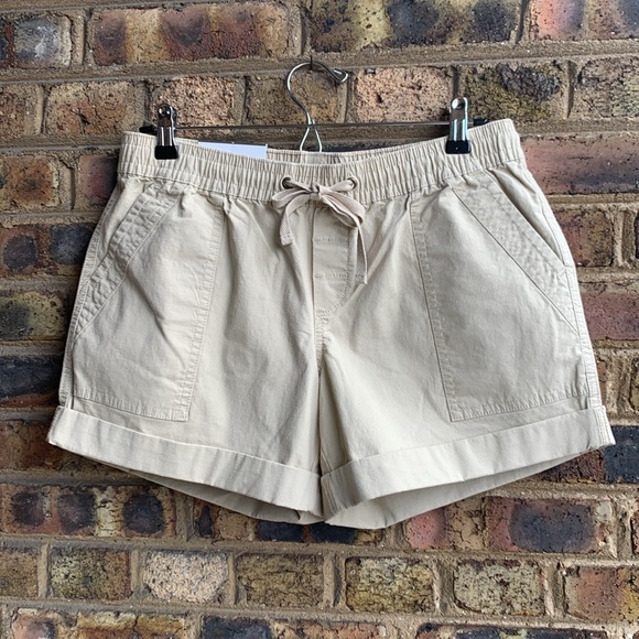 New Natural Reflections cuffed shorts,size M - Picture 5 of 9